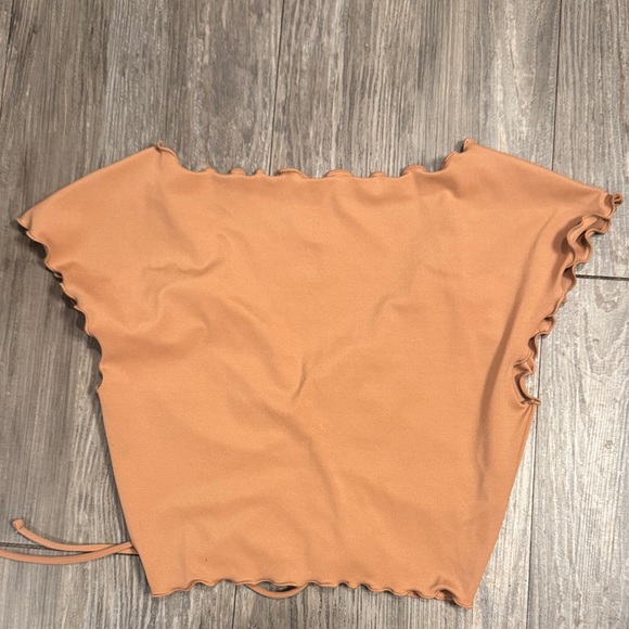 PacSun Ruffled Crop Top - Picture 3 of 4
